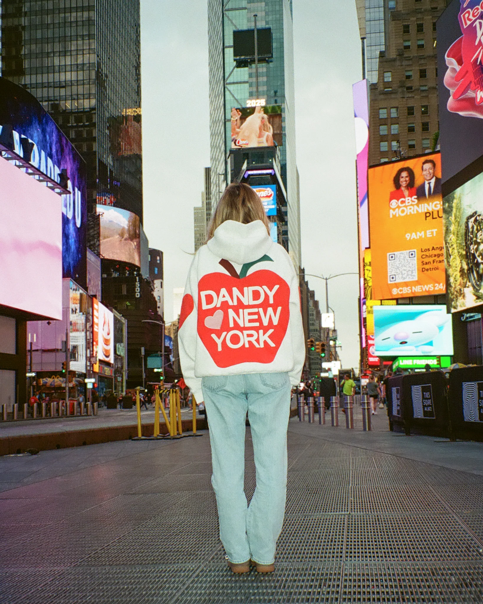 "Big Apple" Oversized Lux Hoodie in Heather Gray - Image 18
