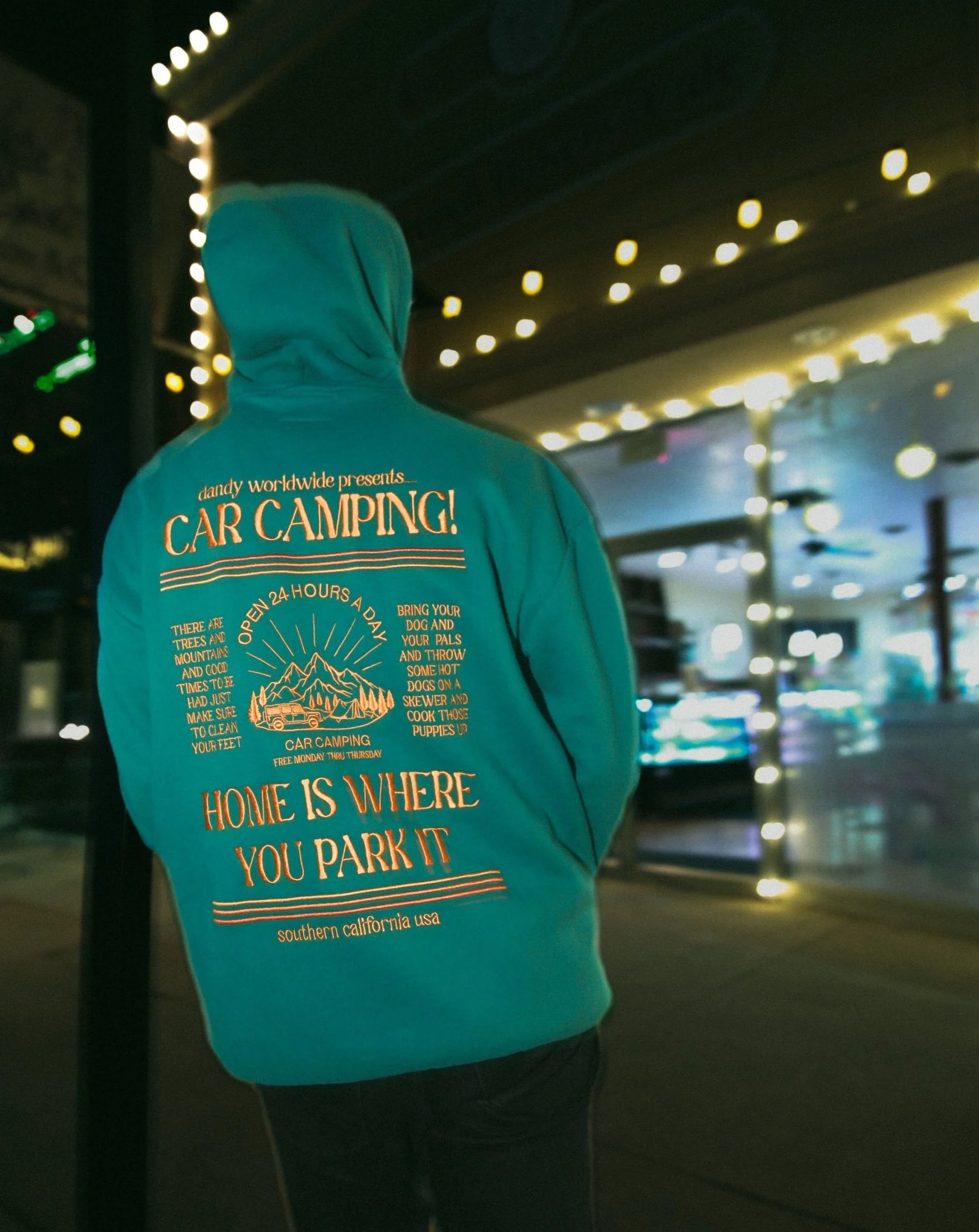 "Car Camping" Oversized Lux Hoodie - Image 11