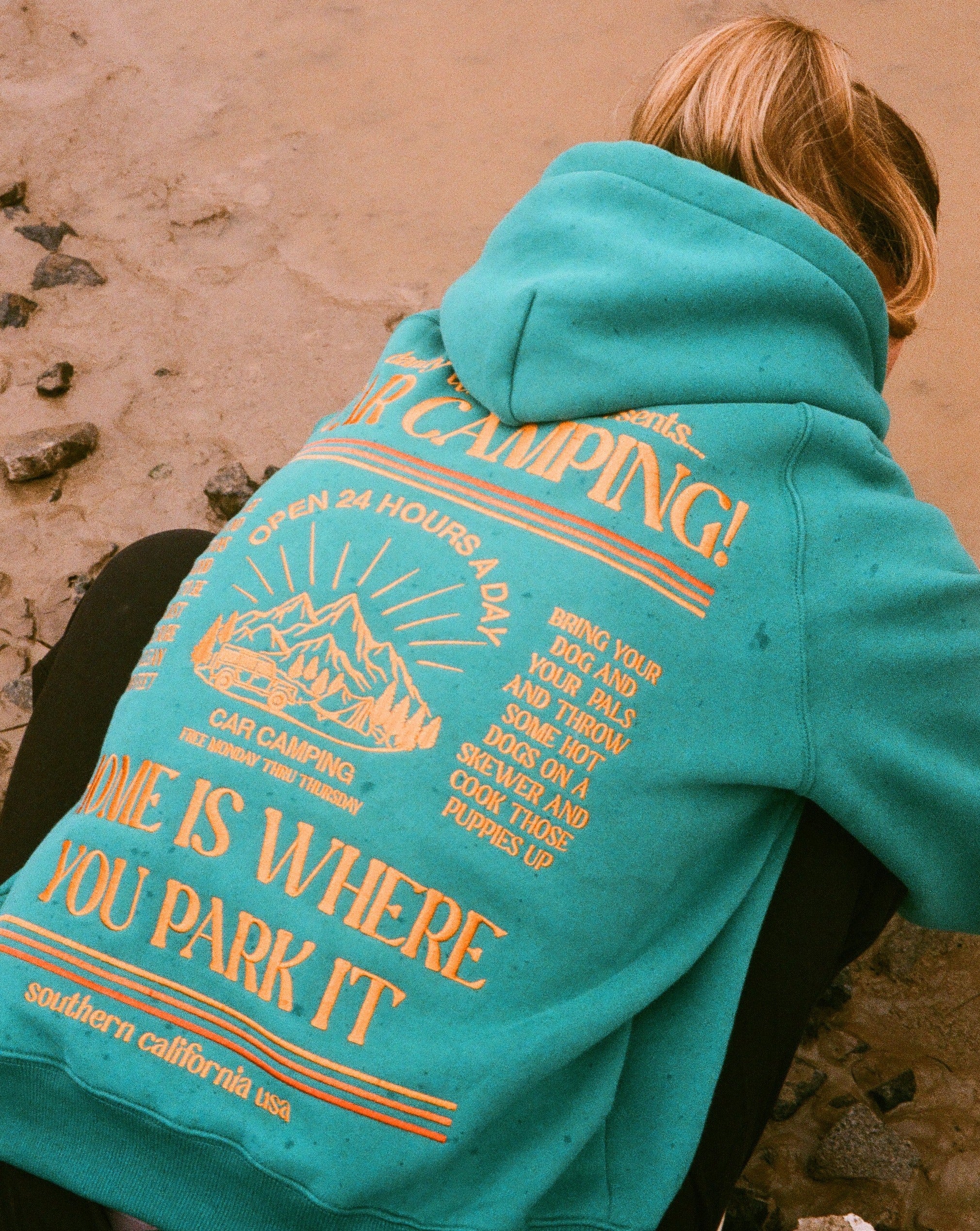 "Car Camping" Oversized Lux Hoodie - Image 12