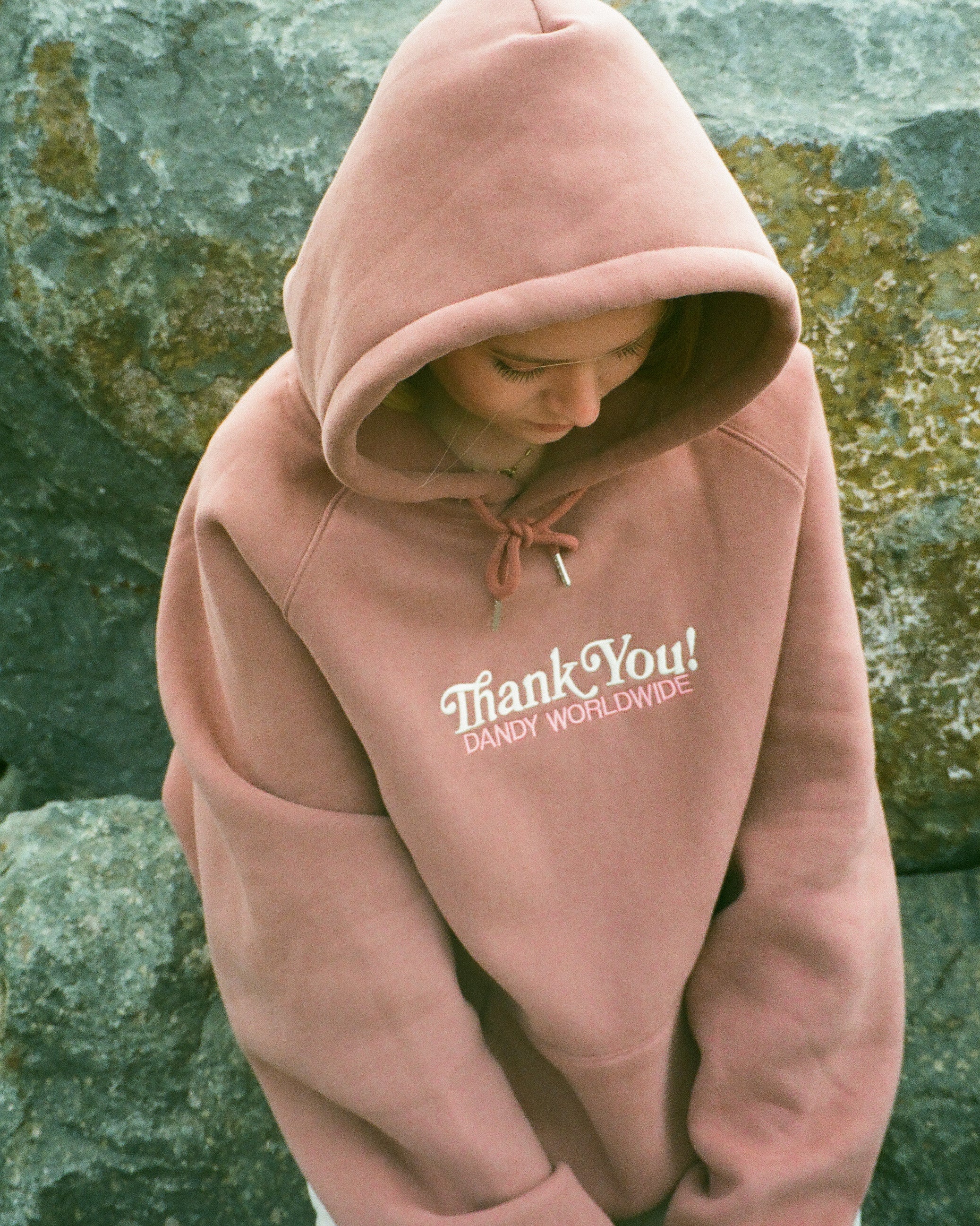 "Quality Time" Oversized Lux Hoodie in Light Brown - Image 7