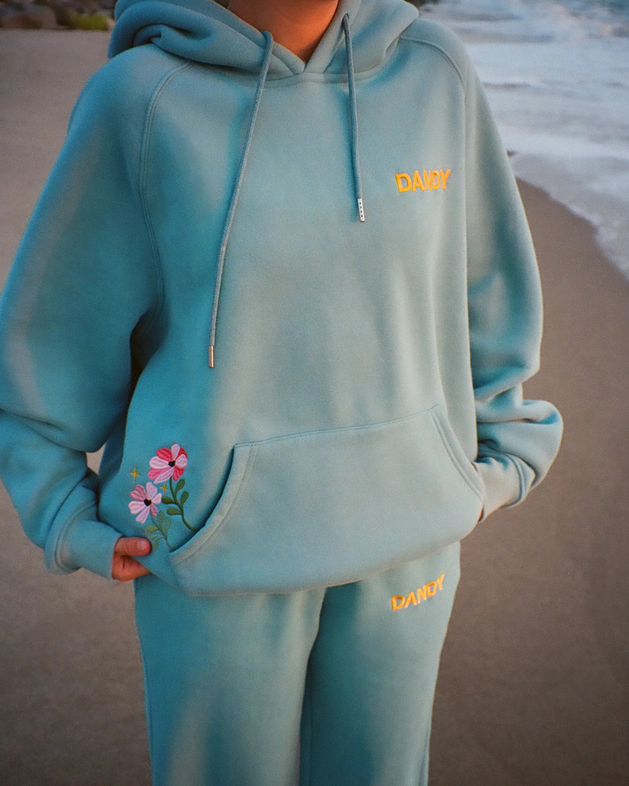 "Gift Giving" Sweatpants in Blue - Image 10
