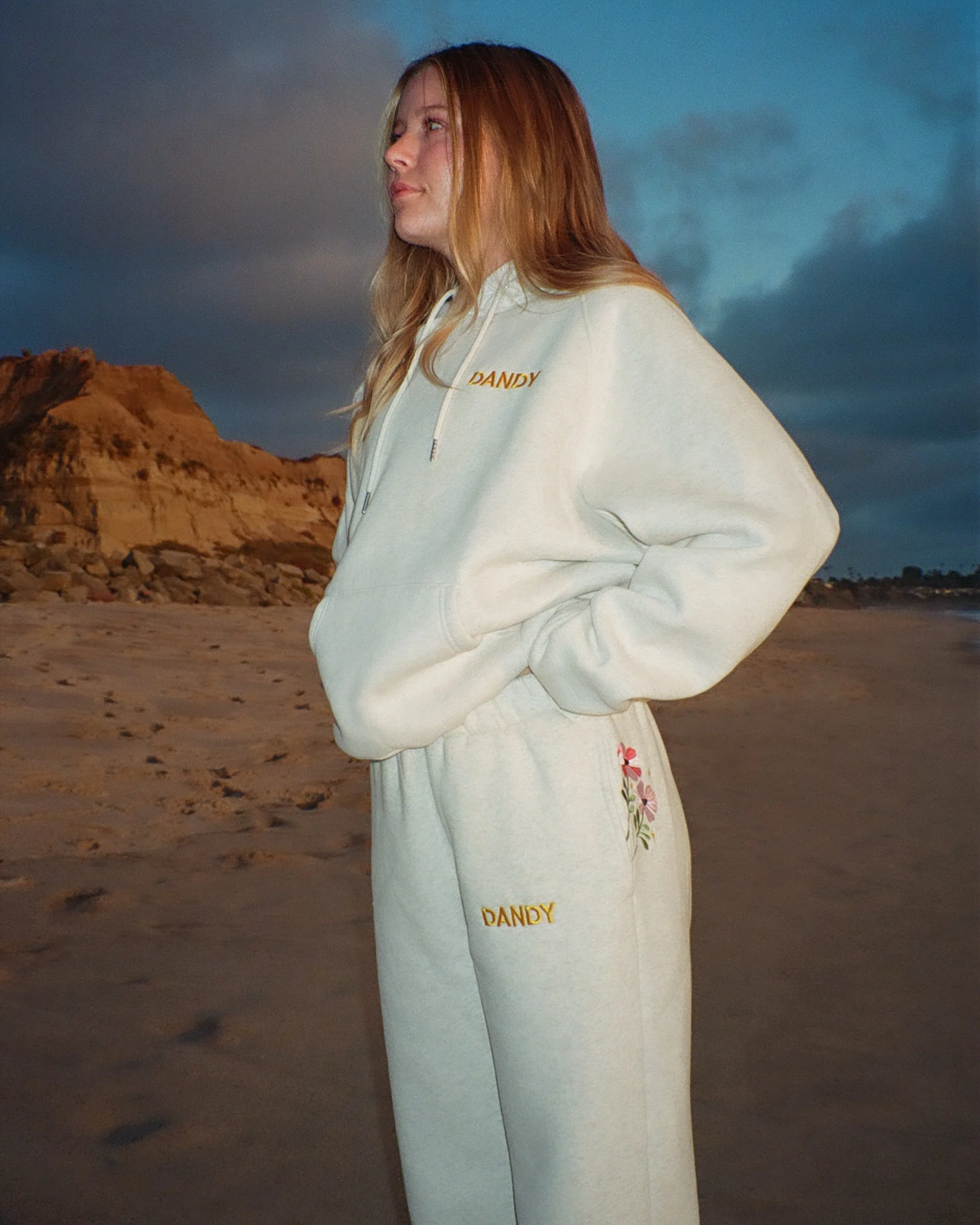 "Gift Giving" Sweatpants in Heather Gray - Image 9
