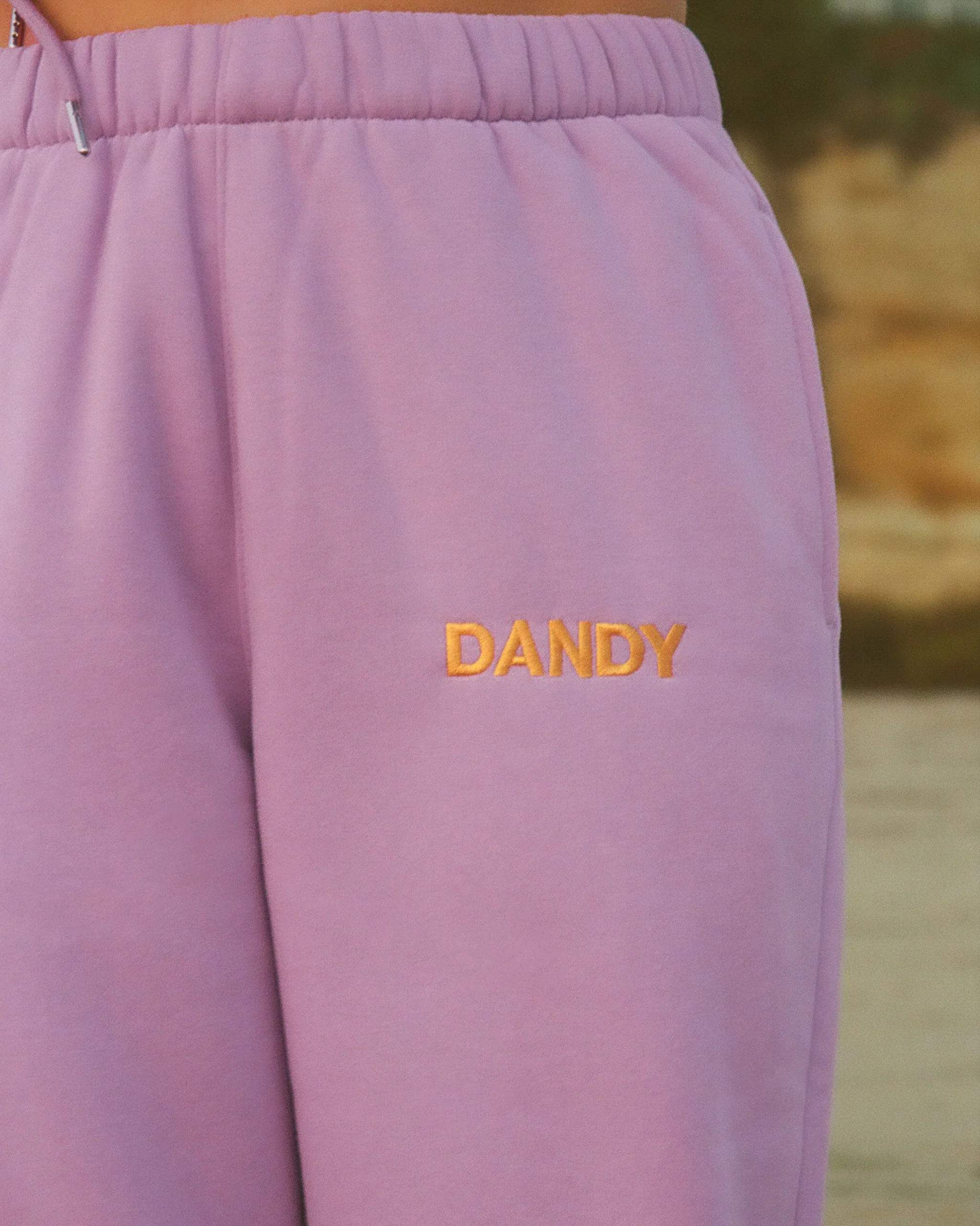 "Gift Giving" Sweatpants in Lavender - Image 2