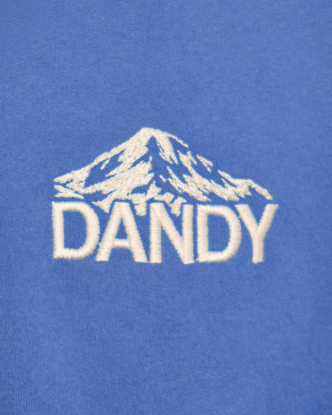 "Mountain" Oversized Lux Hoodie in Vintage Washed Blue - Image 11