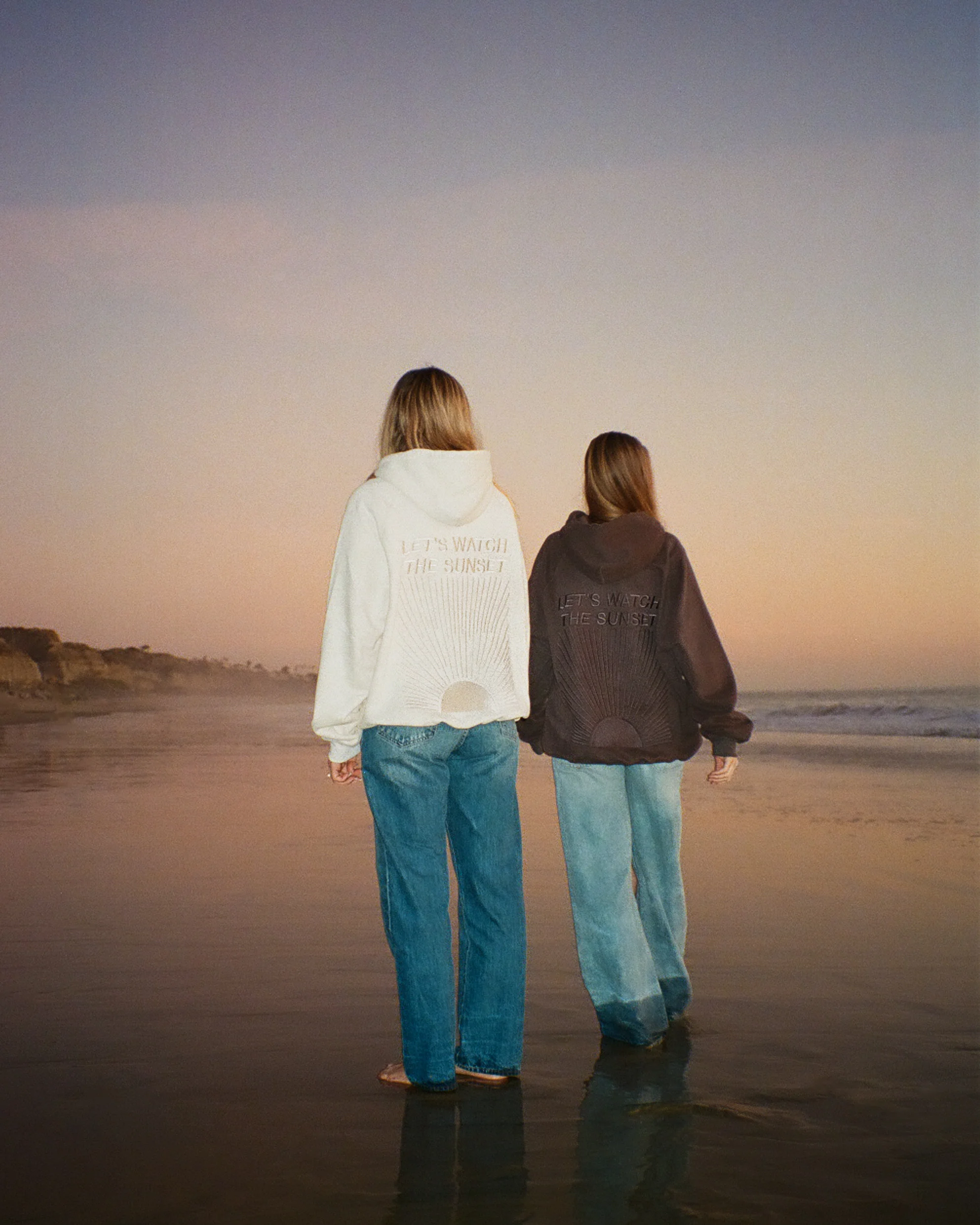 "Yin+Yang" Let's Watch the Sunset Oversized Lux Hoodie - Image 7